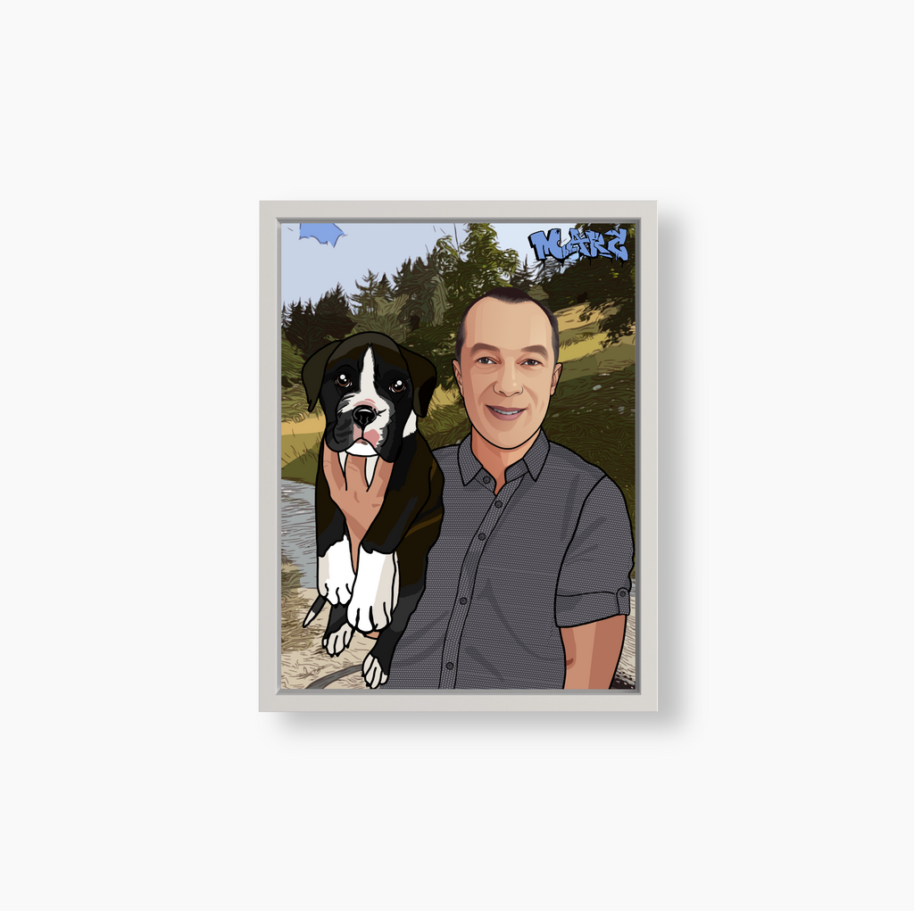 Custom Cartoon Illustration